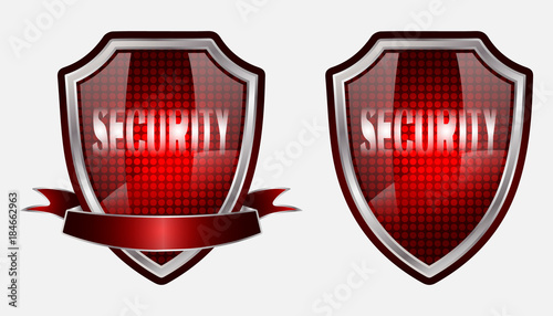 shild silver design icon security