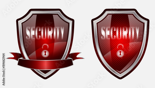 shild silver design icon security