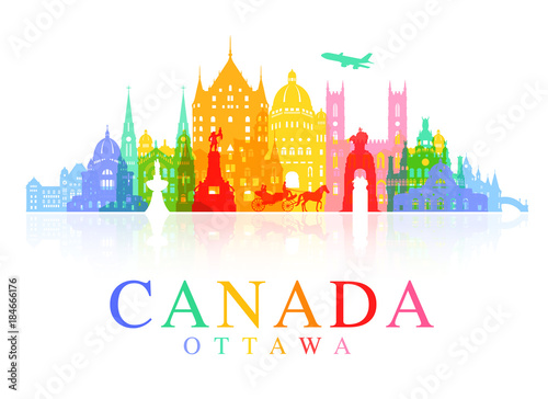 Canada Travel Landmarks.