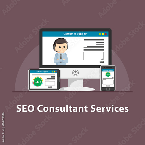 SEO Consultant services in various devices