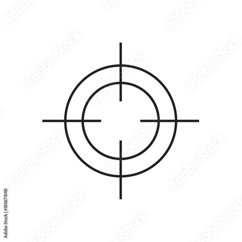 Target icon Vector EPS10