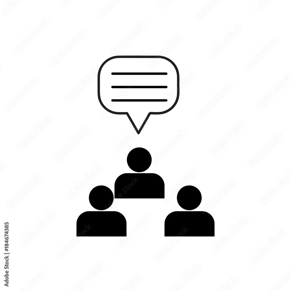 Interview Icon Vector illustration, EPS10 Interview Icon Vector illustration, EPS10