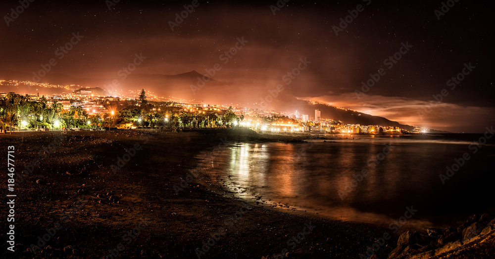 Skyline of Puerto de la Cruz