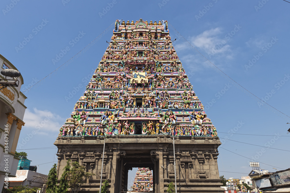 Temple Hindou en Inde