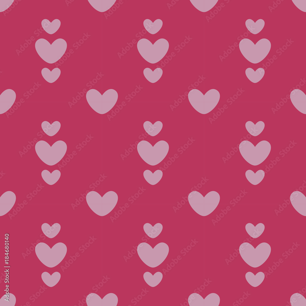 Seamless  valentine pattern