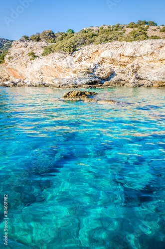 Emerald beaches of Naxos, Greece