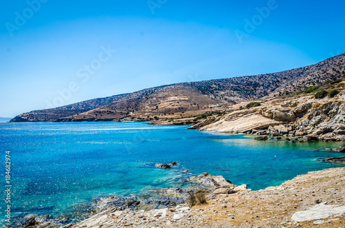 Emerald beaches of Naxos  Greece