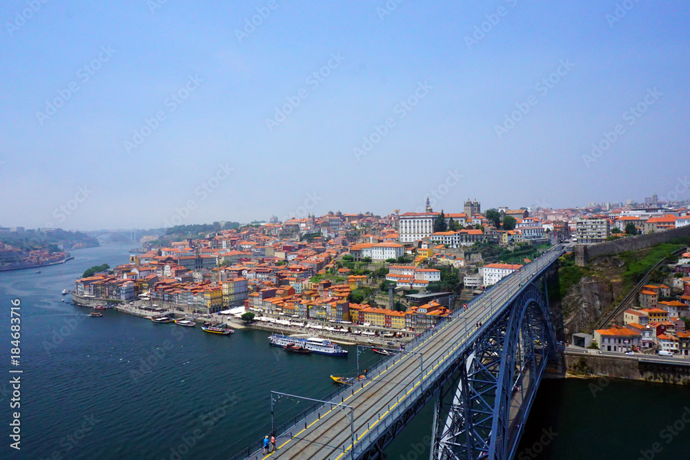 The Dom Luis I Bridge, Porto, Portugal, Europe