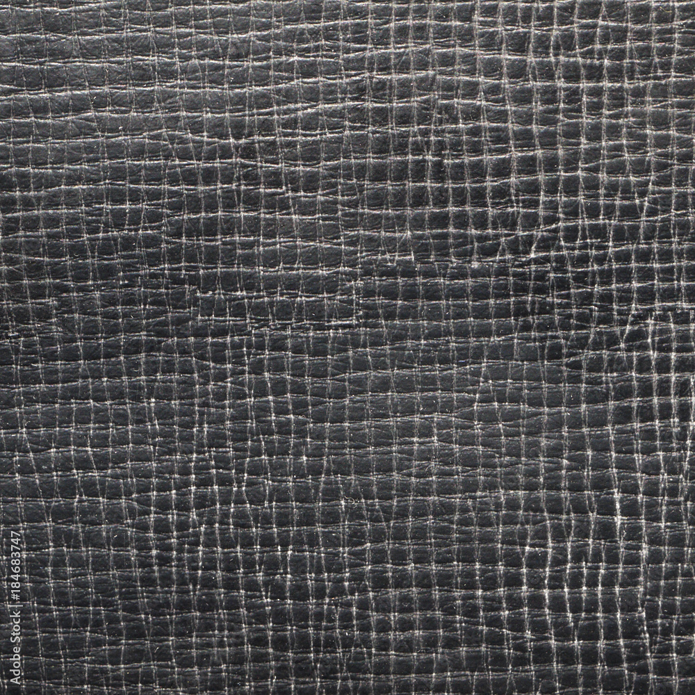 Fototapeta premium old black leather with dust