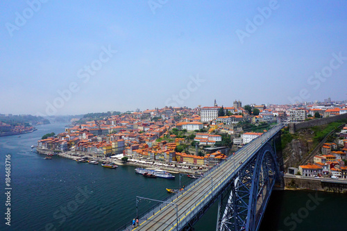 The Dom Luis I Bridge, Porto, Portugal, Europe © Hana