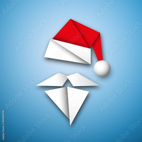 boże narodzenie origami