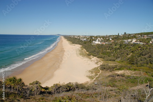 View of the Sunshine Beach, Noosa, Australia © Alexander