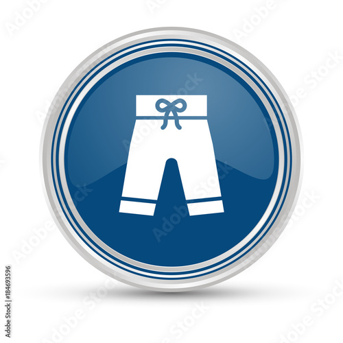 Blauer Button - Hose