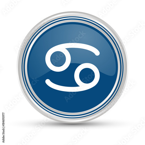 Blauer Button - Krebs - Horoskop