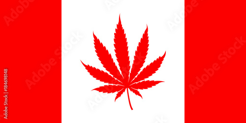 Canadian Pot Flag