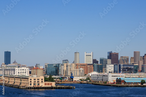 Boston Skyline from Freight Harbor © dbvirago