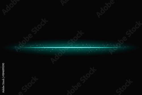 Abstract light effect background with stars