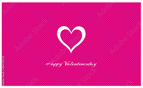 Valentinstag - Karte - Happy Valentinesday