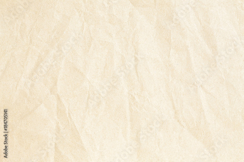 Crumpled old brown paper texture