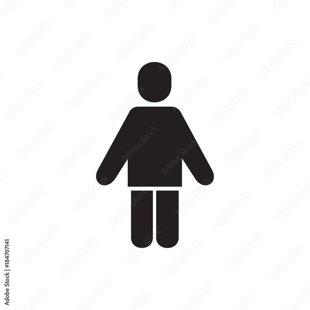 man icon illustration man icon illustration