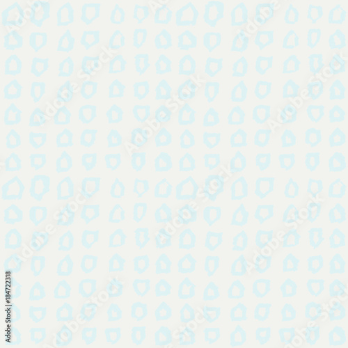Light seamless grey pattern with hand drawn pentagons. Vector background