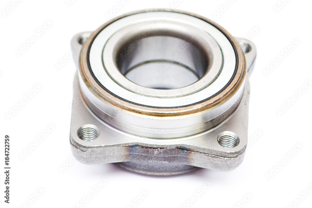 wheel hub bearing isoated on white background wheel hub bearing isoated on white background