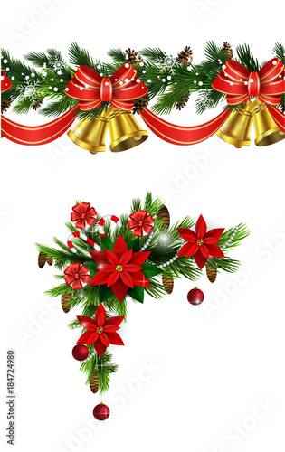 Vector Christmas Border