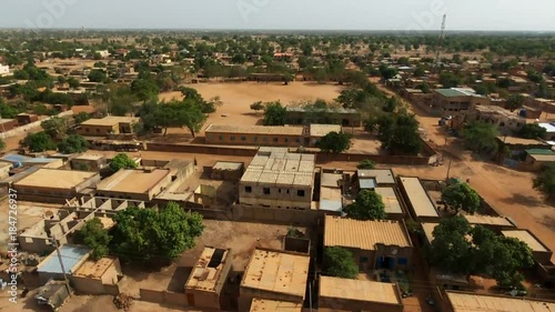 Aerial, Ouagadougou neighborhood