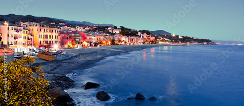 glimpse of celle ligure, Italy