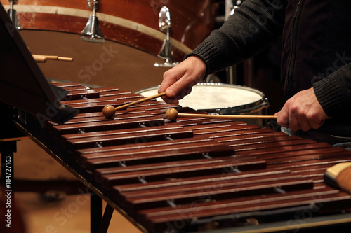 Percussion, xylophone photo