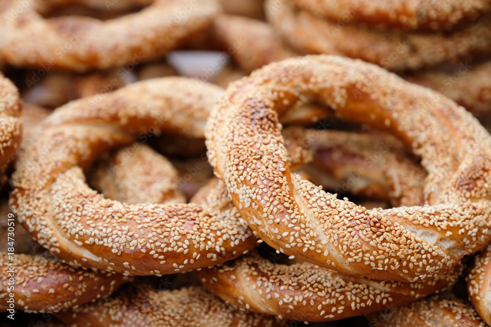 Turkish bagels