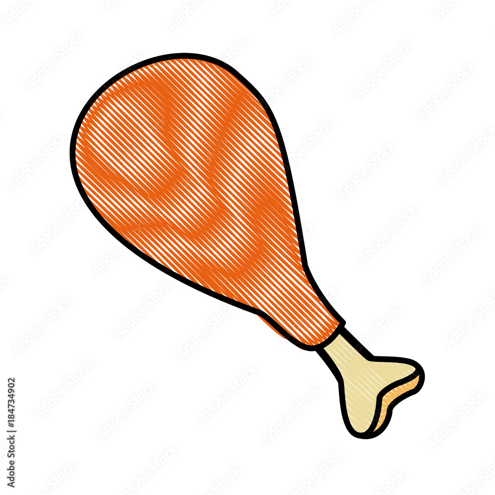 Chicken leg food Chicken leg food