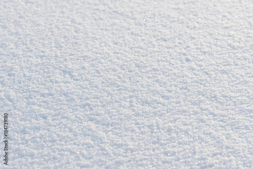 Winter white snow background