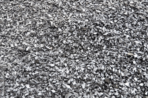 Coal anthracite in loose form.