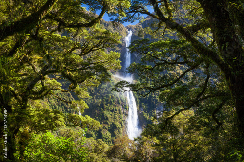 Sutherland Falls, Milford Track, New Zealand