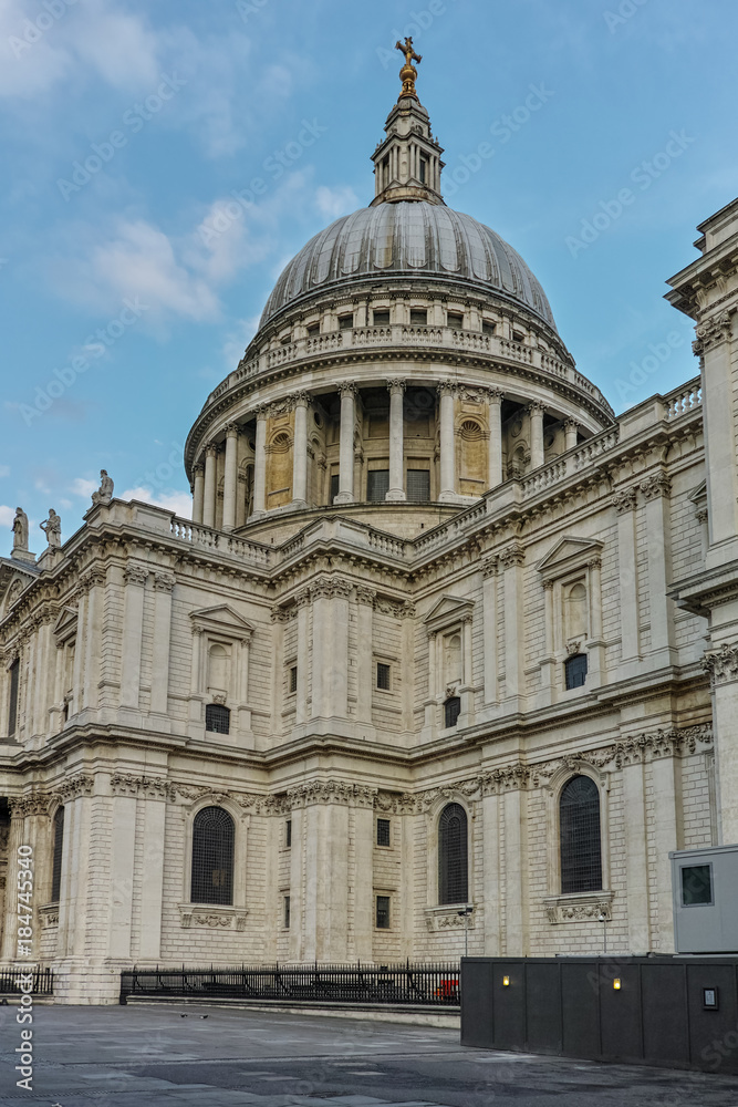 Amazing view of St. Paul Cathedral in London, Great Britain Amazing view of St. Paul Cathedral in London, Great Britain