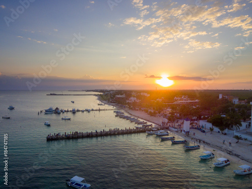 Puerto Morelos Sunset