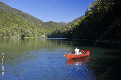 Lake in National Park "Biogradska Gora", Montenegro