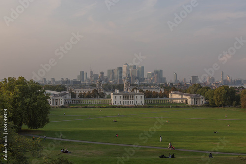 Cityscape of Greenwich, London