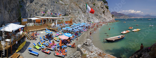 Amalfi coast beach