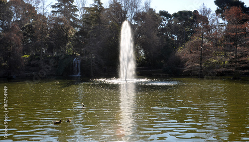 Fountain crystal palace - Madrid