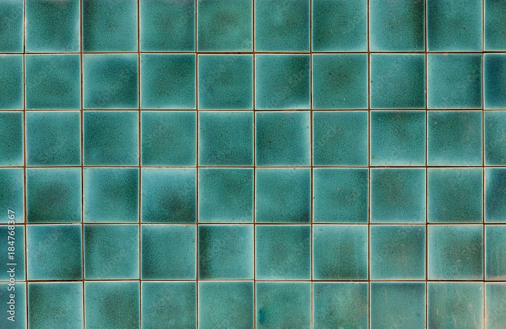 Old blue tiles / background blue tiles without pattern Old blue tiles / background blue tiles without pattern