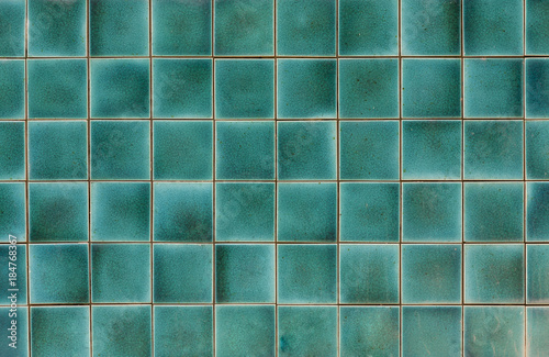 Old blue tiles / background blue tiles without pattern