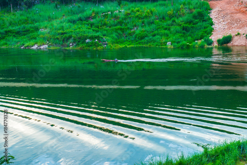 Landscape view of Mae Kuang Udom Thara dam photo