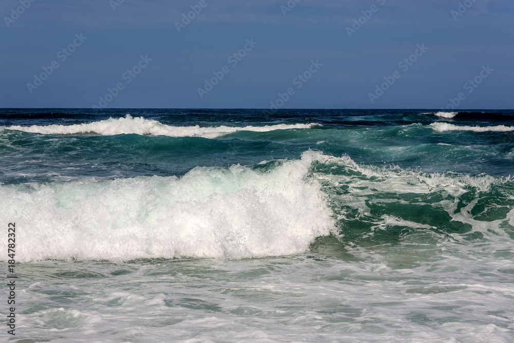 Welle Meer Sturm  Sardinien Wasser