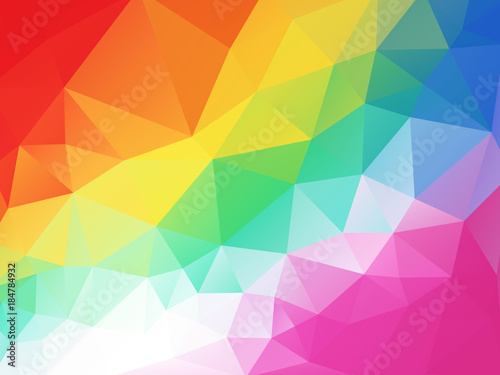colorful funny children geometric background