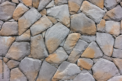 Gray stone wall background
