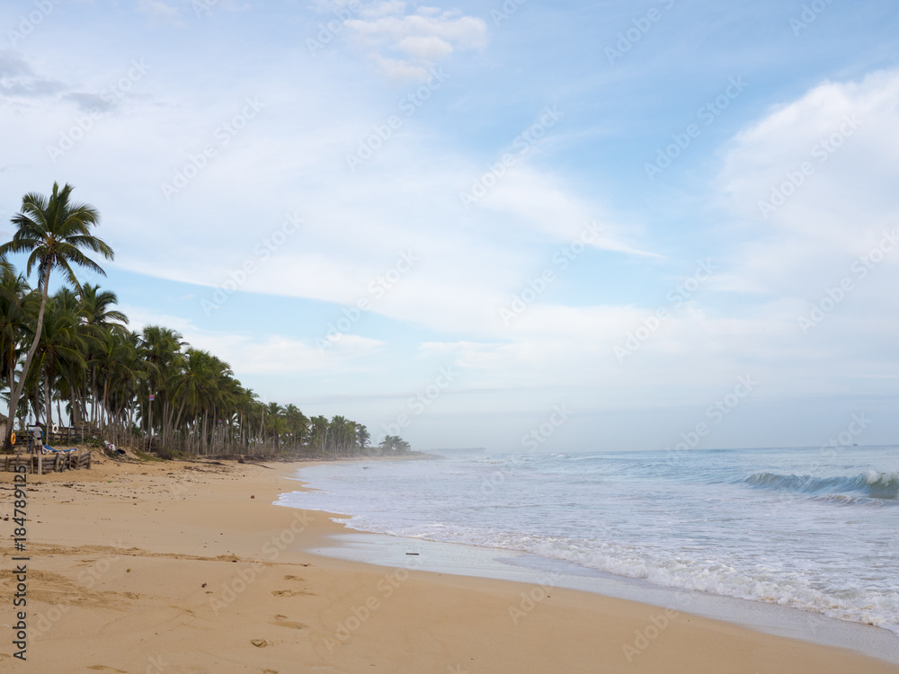 Fototapeta premium Ocean, beach, tropics, caribbean
