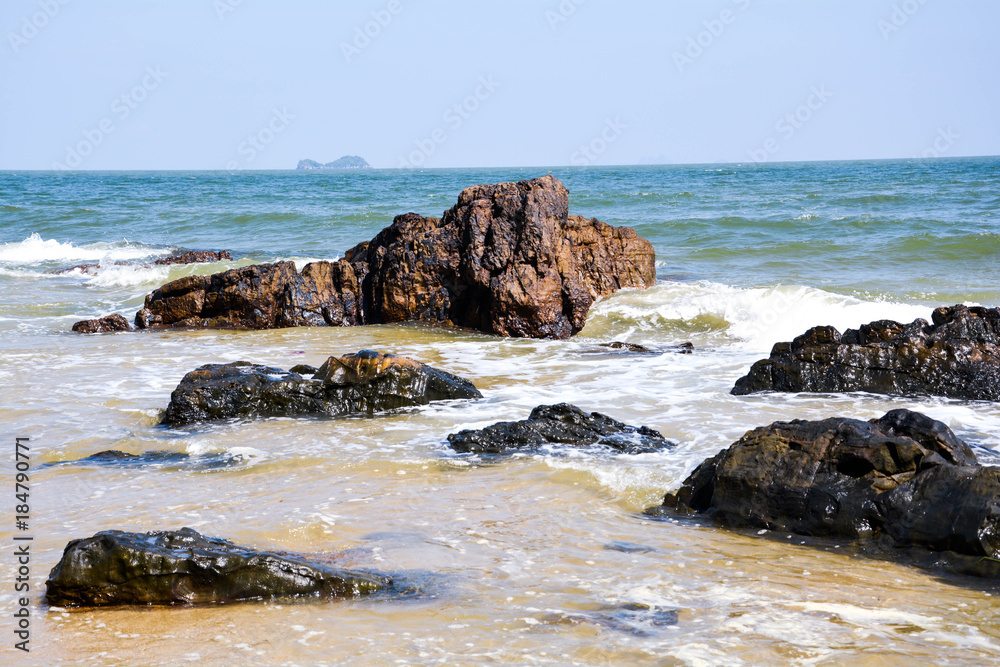 seascape and stone beauty in south Thailand seascape and stone beauty in south Thailand