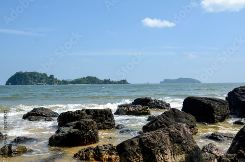 seascape and stone beauty in south Thailand